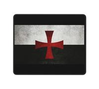 Tapis De Souris Symbol of The Knights Templar Mouse Pad Durable Mousepad Portable sous-Main pour Jeu Ordinateur Portable Ordinateur S