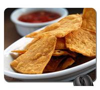 Tapis De Souris, Tacos Mexicains Cuisine Mexicaine Repas Épicé Tapis Souris Antidérapante Tapis De Souris Gamer Moderne Tapis De Gaming pour Souris Ordinateur Jeux 25X30Cm