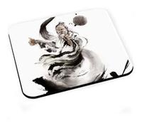 Tapis de souris Tai chi illustration encre chine arts martieux quan master G