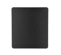 Tapis de Souris, Tapis de Souris de Jeu Antidérapant en Alliage D'aluminium Tapis de Souris Double Face Tapis de Bureau étanche 180x160mm pour Ordinateur Portable PC(Le Noir)