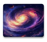Tapis de Souris, Tapis de Souris Gaming 300 x 250mm Optimisé pour Capteur, Haute Précision et Vitesse avec Base en Caoutchouc Antidérapante pour Bureau, Études, Gaming, Univers, Planète (3) c0-786