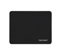 Tapis de souris TECKNET avec coutures anti-effilochage, surface imperm able et base en caoutchouc antid rapante avec bords cousus. Tapis de souri