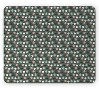 Tapis De Souris Thé Anglais À Pois pour La Préparation du Thé Tea Party Tapis De Souris D'Ordinateur Lavable Tapis De Souris Antidérapant, pour Jeux, Ordinateur Portable, 25x30cm