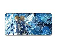 Tapis de Souris The King's Avatar 900x400mm Tapis de Souris XXL Multifonction Gaming Mousepad XXL Grand sous Main, Anime Souris 3mm Bureau Anti-Glissant Surface Texturée pour Ordinateur, E