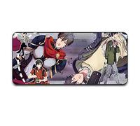 Tapis de Souris The King's Avatar 900x400mm Tapis de Souris XXL Multifonction Gaming Mousepad XXL Grand sous Main, Anime Souris 3mm Bureau Anti-Glissant Surface Texturée pour Ordinateur, A