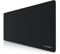 Tapis de Souris Titanwolf, Caoutchouc, Noir