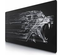 Tapis de souris Titanwolf Gaming, Tapis de souris XXXL Speed 1200 x 600 mm, Vitesse & Précision, Wolf Epsilon