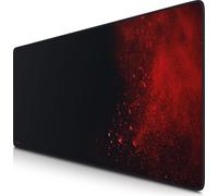 Tapis de souris Titanwolf Gaming XXL, 900 x 400 x 3 mm, sous-main, lavable, dos antidérapant, vitesse & précision, Blood