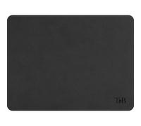 T'nB - Tapis de Souris Made in France en Véritable Cuir Recyclé - Noir