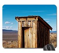 Tapis De Souris, Toilette WC Loo Home Inside Ghost Berlin Tapis Souris Antidérapante Tapis De Souris De Jeu Bords Cousus Souris De Bureau pour Pc Jeux Professionnels 25X30Cm