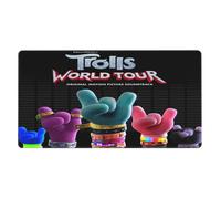 Tapis de souris Trolls World Tour, grand format, accessoires de bureau, 40 x 75 cm