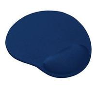 Trust Tapis de souris Bigfoot – ergonomique, repose-poignet en gel, 236 x 205 mm, antidérapant Bleu