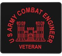 Tapis De Souris U S Army Combat Engineer Veteran sous-Main Durable Mouse Pad Glissement Facile Tapis Souris pour Ordinateur Jeu Gaming M