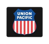 Tapis De Souris Union Pacific Railroad Mouse Pad Doux sous-Main Comfortable Tapis De Bureau pour Voyage Table Travail 25X30CM