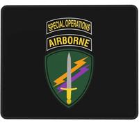 Tapis De Souris United States Army Civil Affairs and Psychological Operations Command Mousepad Durable Tapis Souris Portable Accessoires De Jeu pour Ordinateur Ordinateur Portable Jeu S