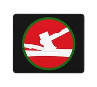 Tapis De Souris Us 84Th Infantry Division Mouse Pad Anti-Dérapant Mousepad Comfortable sous-Main pour Table Voyage Claviers 25X30CM