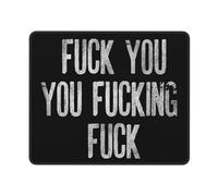 Tapis De Souris Va Te Faire Foutre, Espèce De Connard 25X30Cm Bords Cousus Tapis Souris Durable Mouse Pad pour Études Pc