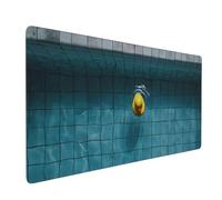 Tapis de Souris Vert Tapis de Souris XXL 600x400 mm Canard Mouse Pad avec Surface Imperméable et Base Antidérapante, Convient pour Bureau, l'ordinateur, Améliore la Précision et la Vitesse 2S-821