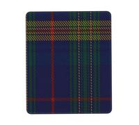 Tapis de Souris Vertical Jenkins of Wales Clan Family Tartan Souple, Bordures en Caoutchouc antidérapantes, Format Multiple, 20 x 24 cm (7,9 x 9,5 Pouces).