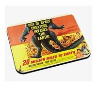 Tapis de souris Vieille affiche de film 20 million miles to earth rétro G