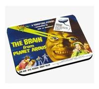 Tapis de souris Vieille affiche de film the brain from planet arous rétro G