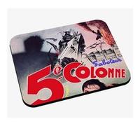 Tapis de souris Vieille affiche française de film 5e colonne rétro poster G