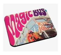 Tapis de souris Vieille affiche the who magic bus groupe de musique rétro G