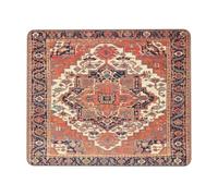Tapis De Souris Vintage Antique Oriental Turc Boho Bohème Mouse Pad avec Base en Caoutchouc Souris Tapis Moderne Mousepad De Bureau pour Ordinateur Bureau Travail 25X30Cm