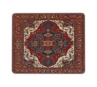 Tapis De Souris Vintage Antique Oriental Turc Boho Bohème Mouse Pad Lavable Gamer Mouse Pad Moderne Mousepad De Bureau pour Souris Gaming Bureau 25X30Cm