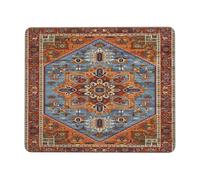 Tapis De Souris Vintage Antique Oriental Turc Boho Bohème Tapis De Bureau Lavable Accessoires De Jeu Mac Et Pc Anti-Dérapant Gamer Mouse Pad Pour Gaming Bureau Travail 25X30Cm