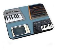 Tapis de souris Vintage synth linn drum roland jp 8000 synthetizer analog G