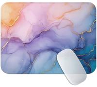 Tapis de Souris Violet 60 x 40 cm, Tapis Souris Gaming Bleu, Mouse Pad avec Base Anti-Dérapante en Caoutchouc, Améliore la Précision et la Vitesse, Petit Portable Mouse Pad pour Gamer, Bureau M3-720