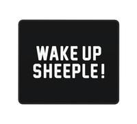 Tapis De Souris Wake Up Sheeple Tapis Souris Glissement Facile sous-Main Antidérapante Mousepad pour Jeu Ordinateur Ordinateur Portable XL