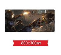 Tapis De Souris War Games 800X300Mm, Tapis De Souris De Jeu Rapide, Large XXL Grand Tapis De Souris avec Base Épaisse De 2Mm, pour Ordinateurs Portables, Pc