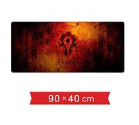 Tapis De Souris Warcraft War 900X400Mm, Large XXL Étendu Grand Tapis De Souris De Jeu Professionnel avec Base De 3Mm D'Épaisseur , pour Ordinateurs Portables, Pc