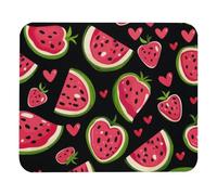 Tapis De Souris Watermelons Love Hearts Pattern Tapis Souris Résistant Aux Eclaboussures Mousepad Imperméable Mouse Pad pour Ordinateur Gaming Bureau S