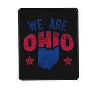 Tapis De Souris We are Ohio American State Ohio Idea sous-Main Parfait Tapis De Bureau Comfortable Mousepad pour Claviers Table Voyage 25X30CM