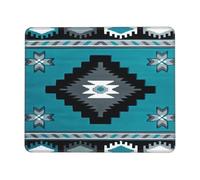 Tapis De Souris Western Arrow Amérindien du Sud-Ouest Résistant À Usure Accessoire Bureau Durable Tapis De Souris Gaming pour Bureau Gaming Maison 25X30Cm