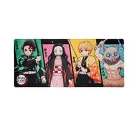 Tapis de souris XL Demon Slayer - Tanjiro Nezuko Zenitsu Inosuke