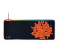 FRTEC - Tapis de Souris de Jeu XL Mousepad, Dragon Ball Super Goku avec lumière LED RVB