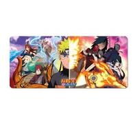 Grupo Erik - Tapis de Souris XXL Naruto Shippuden - Tapis de Bureau 80 x 35 cm, sous Licence Officielle, sous Main Bureau, Tapis de Souris Anime, Tapis de Souris Gamer