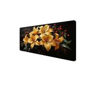 Tapis de Souris XXL 1000x400x3 mmLis Tapis Souris Gaming, Bords Cousus Imperméable Mouse Pad, Base en Caoutchouc Antidérapante Desk Mat, pour PC, Gamer Améliore Précision et la Vitesse, (Usine) D1-214