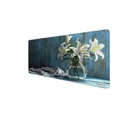 Tapis de Souris XXL 1000x400x3 mmLis Tapis Souris Gaming, Bords Cousus Mouse Pad, Base en Caoutchouc Antidérapante Desk Mat, pour PC, Gamer Portable Améliore Précision et la Vitesse, (Bouteille) D1-52