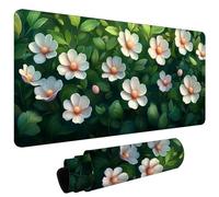 Tapis de Souris XXL 1000x400x3mm Tapis de Souris Gaming avec Base AntidéRapante ImperméAble à l'eau, Gamer Mouse Pad, Accessoire Bureau, Précision-Vitesse-Confort, Le Printemps Est dans L'Air #L1107
