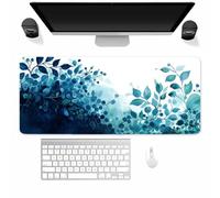 Tapis de Souris XXL 1000x500mm, Grand Tapis de Souris de Jeu Succursales | Portable Améliore la précision et la Vitesse, Feuilles Tapis de Bureau Antidérapante Pour Le Bureau Et La Maison