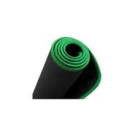 tapis de souris xxl (600 x 300 mm) mouse pad grand, motif noir/bordure vert, approprié pour souris de bureau et souris de gaming