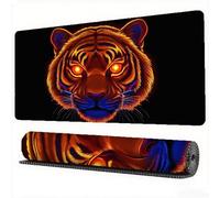 Tapis de Souris XXL 600x300 Rêve Tapis de Souris Tigre Mousepad Japonais Mouse Pad Sous-Main Bureau Large Précision et Vitesse Améliorées Base Antidérapante en Caoutchouc pour Gamer et Bureau,Model840