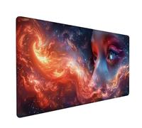 Tapis de Souris XXL 700x300x3mm, Couleur Tapis de Souris Gaming avec Surface en Caoutchouc Antidérapant, Améliore la Précision et la Vitesse, PC Gamer et Accessoire Bureau, Cadeau Homme, Femme 3-4357