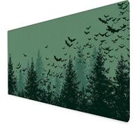 Tapis De Souris XXL 700x400x3mm, Chauve - Souris Grand Tapis De Souris Gamer, Tapis Souris Les Arbres avec Base en Caoutchouc AntidéRapante,Tapis De Bureau pour éTudes, Gaming.IdéAl Cadeau Homme A45