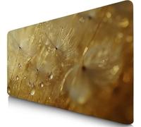 Tapis de Souris XXL 70x30cm Usine Tapis de Souris Gaming, sous Main Bureau Gaming Pissenlit Accessoire Bureau Base en Caoutchouc Antidérapant Surface Confort, Mouse Pad pour PC, Cadeau Femme F0-284